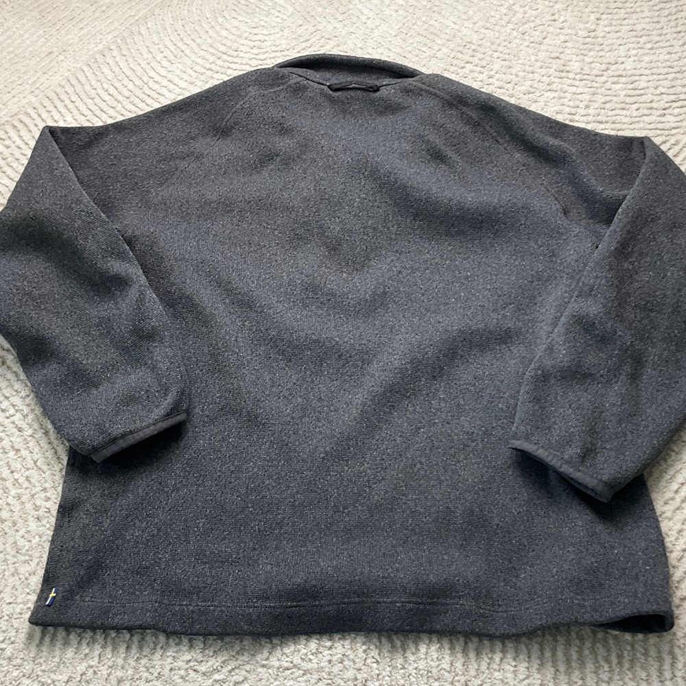 Fjallraven Övik Fleece Half Zip-Up Sweater Size Small - Picture 11 of 16